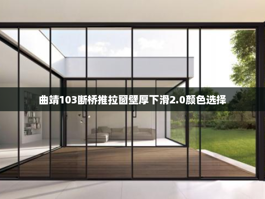 曲靖103断桥推拉窗壁厚下滑2.0颜色选择