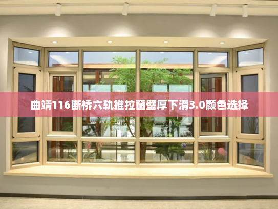 曲靖116断桥六轨推拉窗壁厚下滑3.0颜色选择